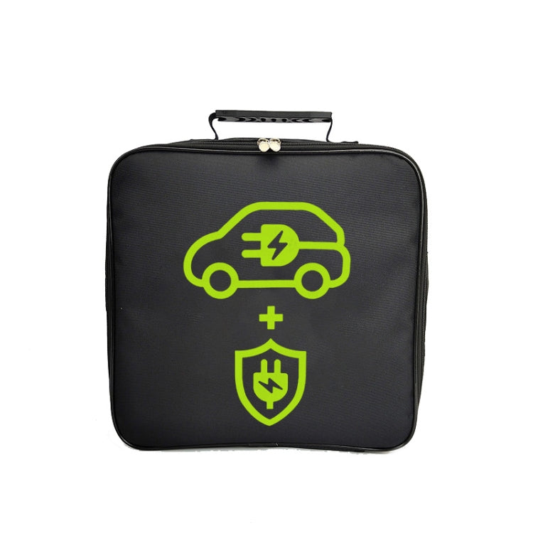 Double Layer Car Charging Cable Storage Bag Carry Bag For Electric Vehicle Charger , Only Bag