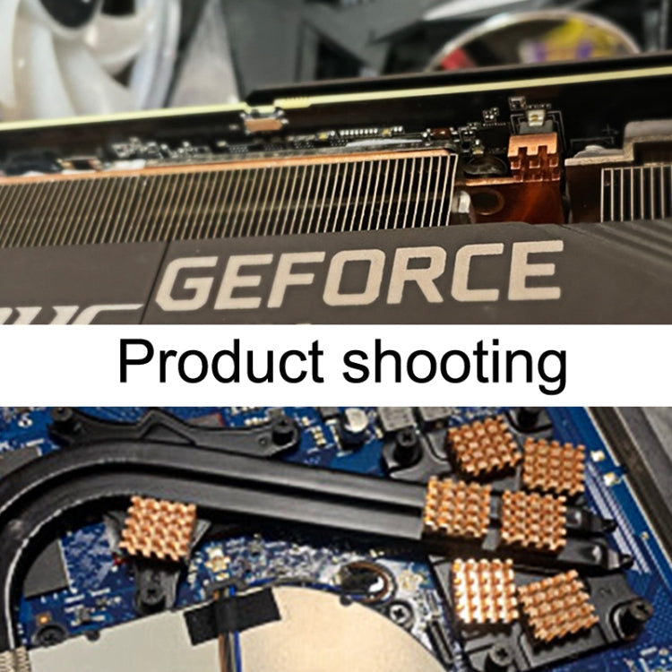 FANNER A8 8pcs Motherboard Graphics Card Memory Laptop Back Glue Self-Adhesive Video Memory Heat Conduction Sheet