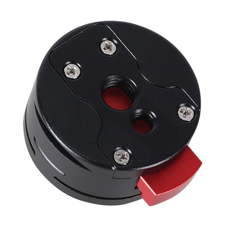 Z005 Mini V-Lock Quick Release Plate Clamp for DSLR Camera Camcorder Tripod Monopod