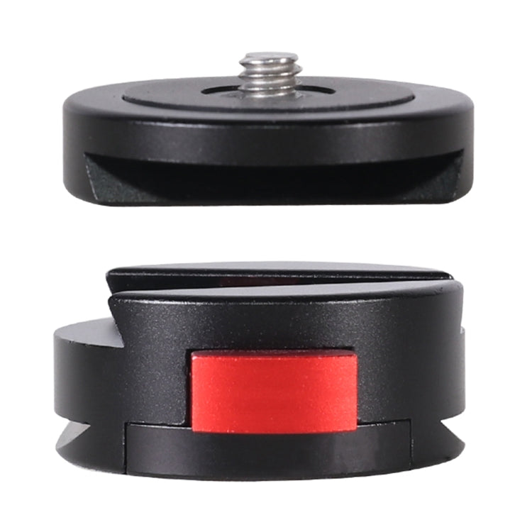 Z005 Mini V-Lock Quick Release Plate Clamp for DSLR Camera Camcorder Tripod Monopod