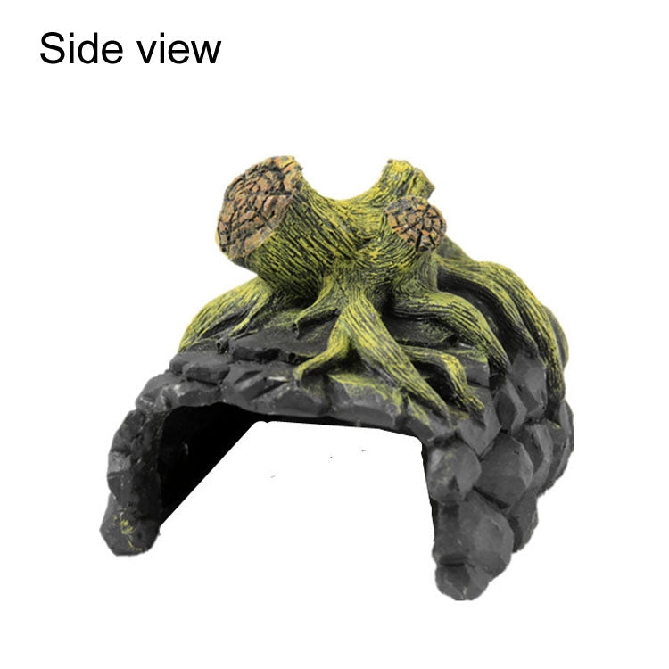 GT023 Resin Turtle Sunbed Climbing Table Stump Hideaway House Sunback Table