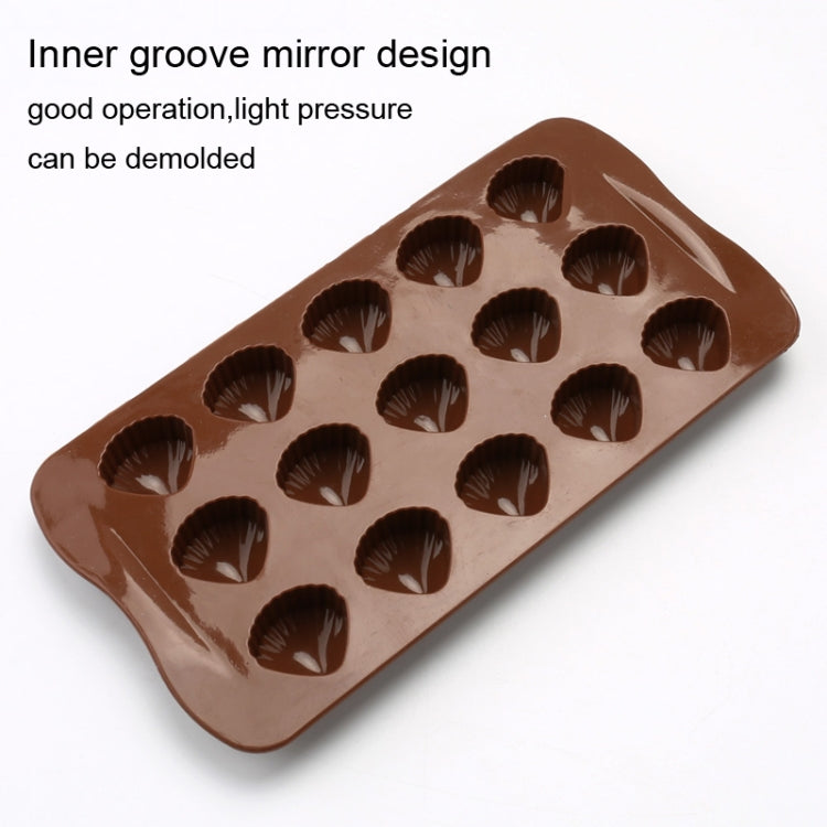 2pcs Silicone Chocolate Mold Jelly Christmas Candy Cake Mould, Style: Gift Box