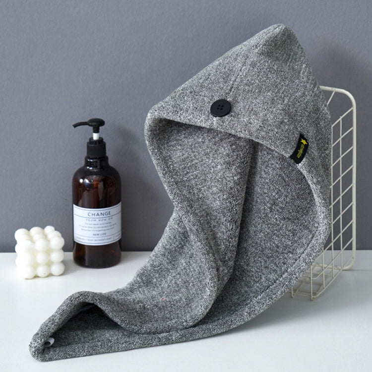 Coral Velvet Quick Dry Absorbent Hair Dryer Hat Plus Thicken Shower Cap Hotel Household Wrap Head Towel