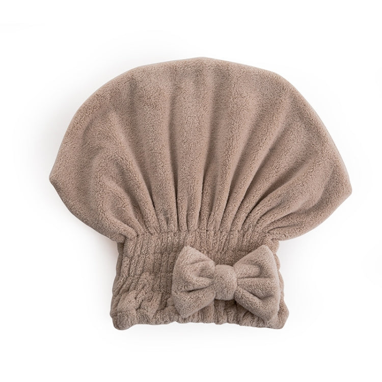 Coral Velvet Soft Absorbent Dry Cap No Hair Loss Coral Velvet Shower Cap