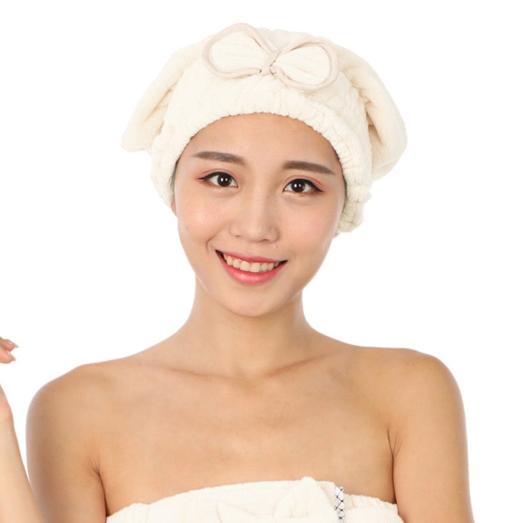 Coral Velvet Soft Absorbent Dry Cap No Hair Loss Coral Velvet Shower Cap