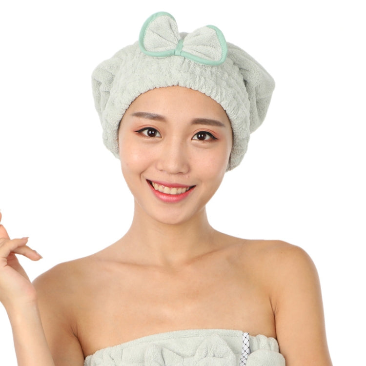 Coral Velvet Soft Absorbent Dry Cap No Hair Loss Coral Velvet Shower Cap