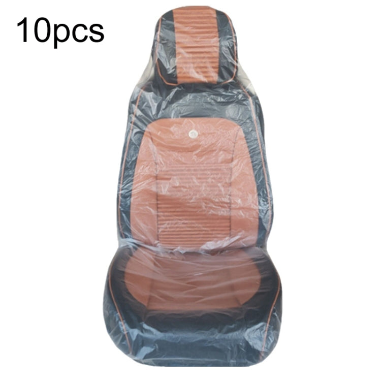 10pcs Car Front Seat Disposable Anti-dirty Protective Cover