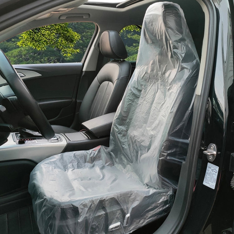 10pcs Car Front Seat Disposable Anti-dirty Protective Cover