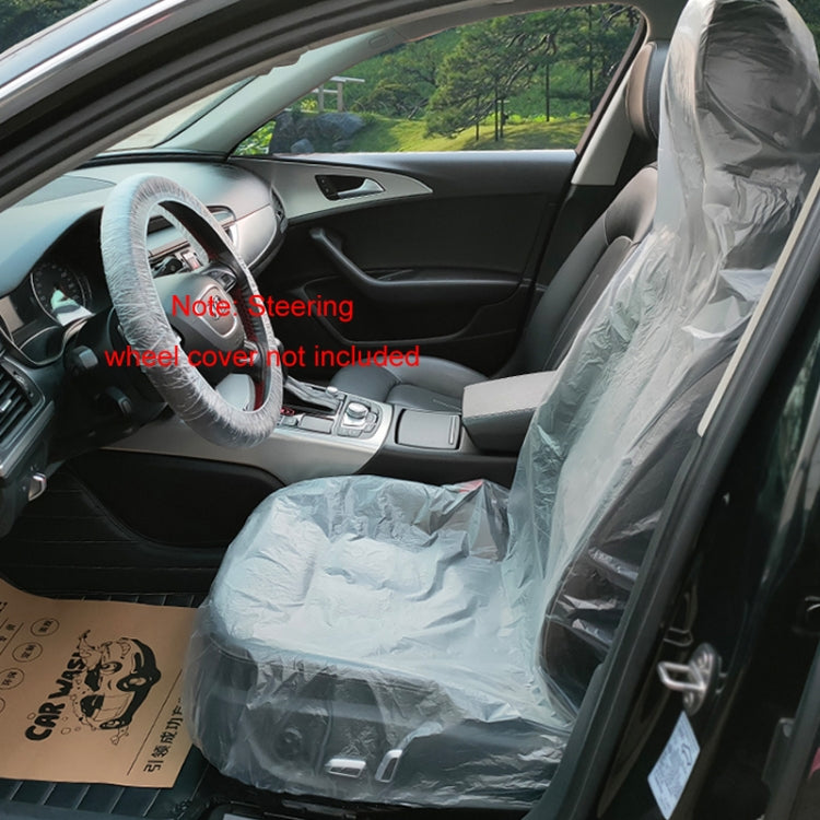 10pcs Car Front Seat Disposable Anti-dirty Protective Cover