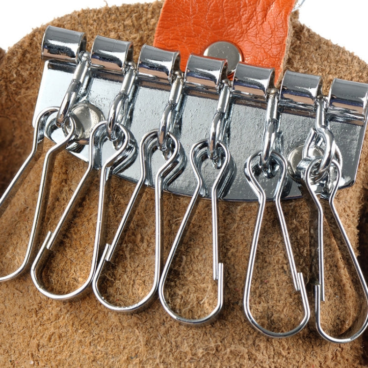 Car Key Wallet Holder Genuine Leather Unisex Key Organizer Bag