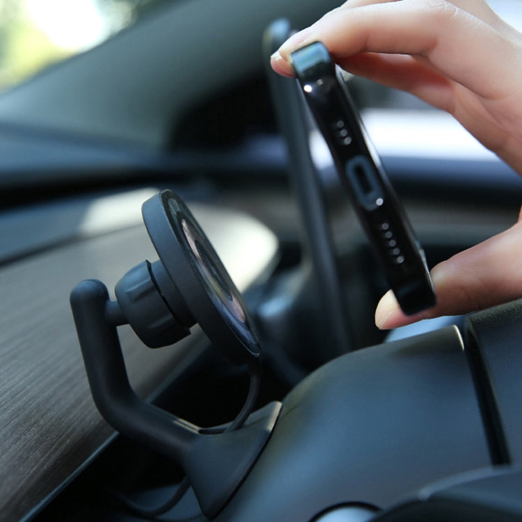 For Tesla Model3/Y Mobile Phone Car Magnetic Bracket Wireless Charging