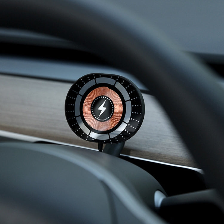 For Tesla Model3/Y Mobile Phone Car Magnetic Bracket Wireless Charging