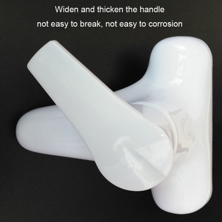 Plastic Three Holes Duplex Basin Stand Basin Faucet