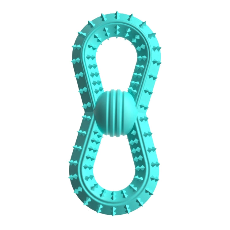 BG5039 Number 8 Shape Dog Teething Stick TPR Pet Chewing Toy Ball