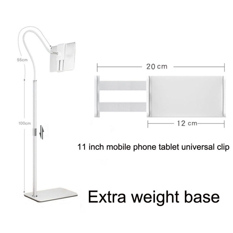 155cm Mobile Phone Tablet Live Broadcast Bedside Lifting Bracket