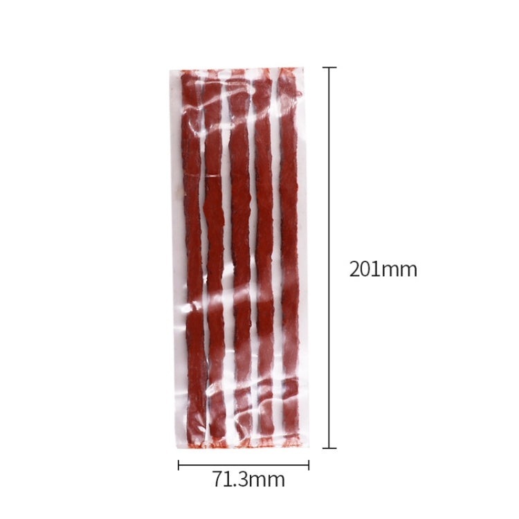 10sets Long Car Fast Tire Patch Adhesive Strips Motorcycle Bike Adhesive Strip Tire Repair Tools