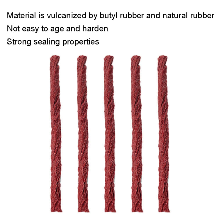 10sets Long Car Fast Tire Patch Adhesive Strips Motorcycle Bike Adhesive Strip Tire Repair Tools