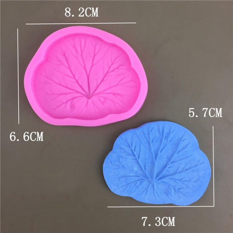 Lotus Leaf Silicone Epoxy Fondant Decoration Mold, Size: