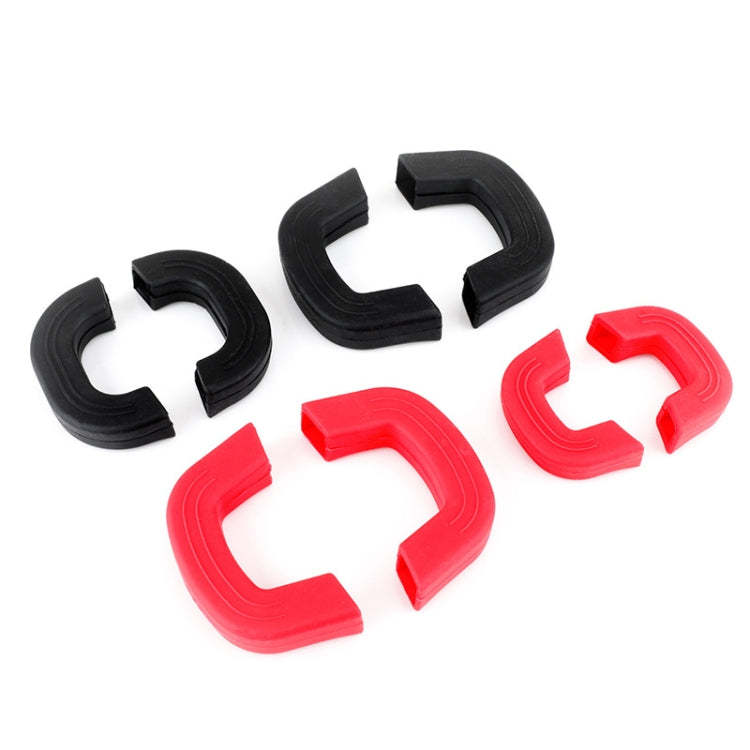 2pairs Silicone Anti Scalding Pot Handle, Style: