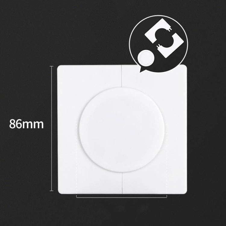 Square Air Conditioning Hole Decoration Cover Wall Hole Plug, Style: