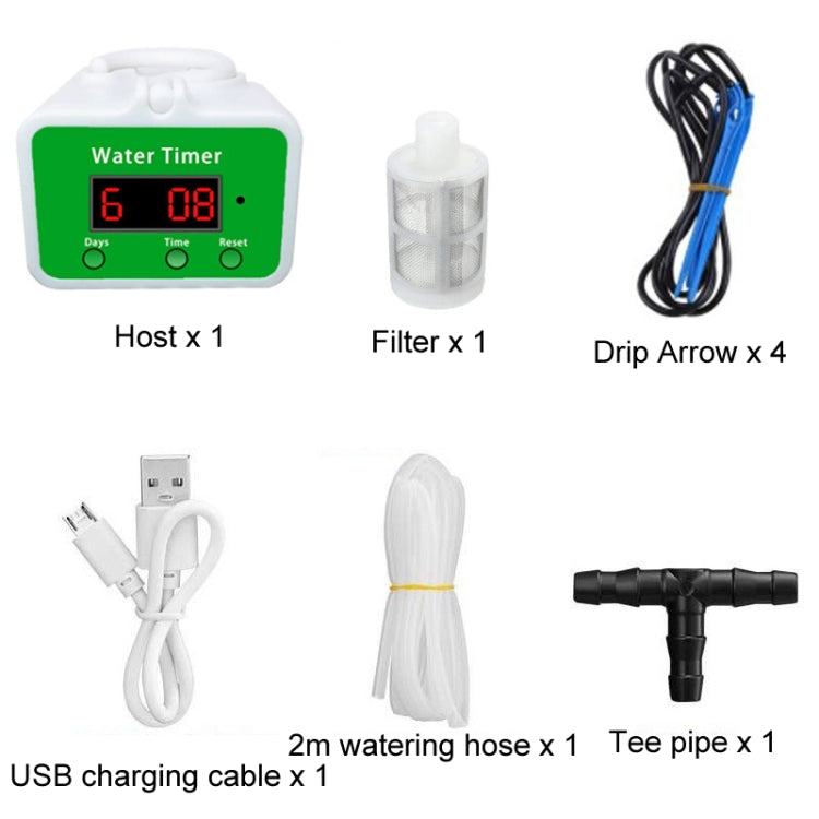 Household Intelligent Drip Irrigation Automatic Watering Timing Machine, Specification: Water