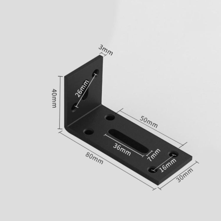 Thickened Angle Code Right Angle Hanging Cabinet Partition, Style: