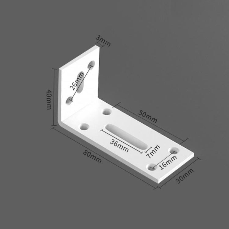 Thickened Angle Code Right Angle Hanging Cabinet Partition, Style: