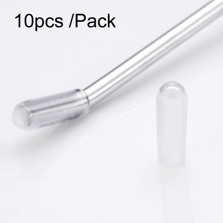 50pcs Slot Plate Hook Hat Plug Protective Sleeve, Color: