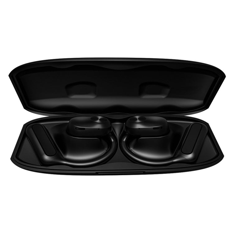 ENC Ear-mounted Air Conduction Sports Wireless Bluetooth Earphones(Black)