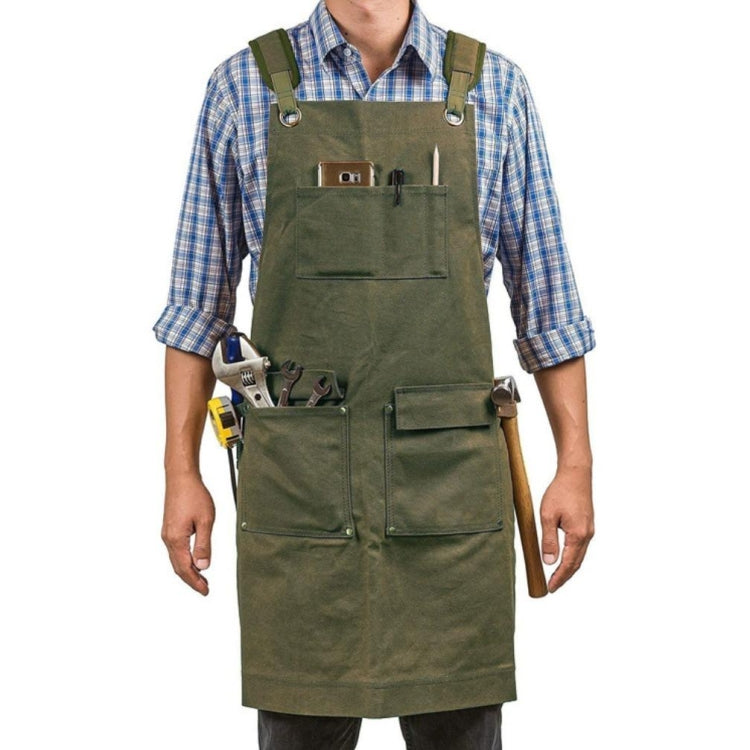 Heavy Canvas Carpentry Electrician Garden Workwear Apron