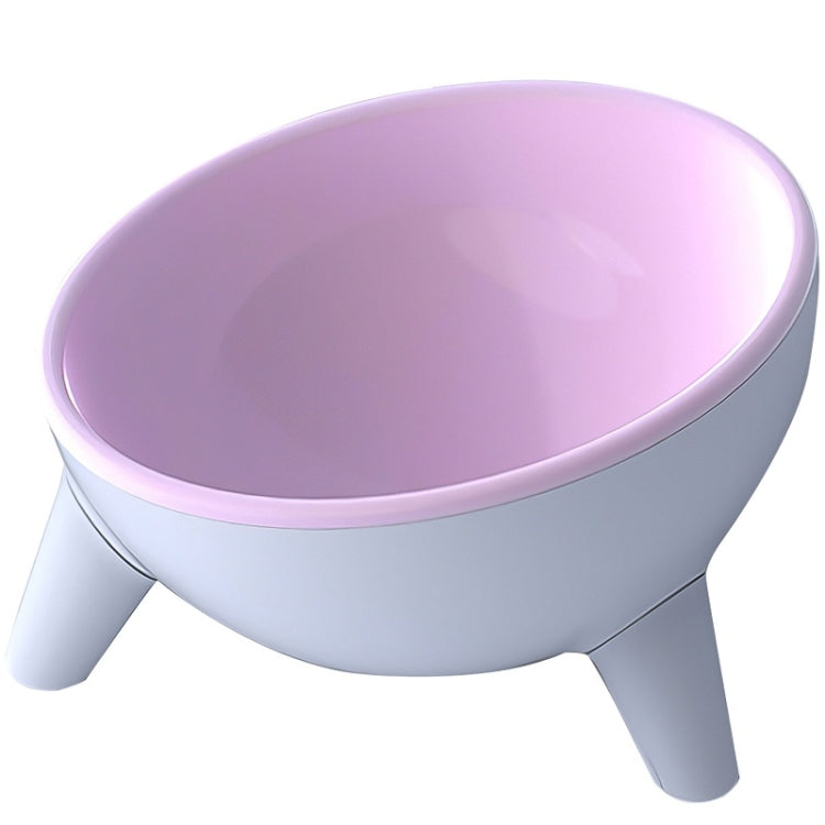 Cat Bowl Neck Protection High Foot Anti-tip Oblique Mouth Water Bowl