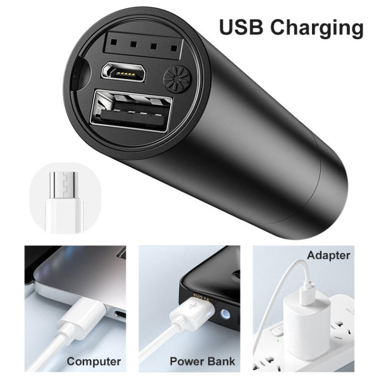 1200mAh LED Outdoor Strong Lighting Lithium Battery Flashlight, Color: