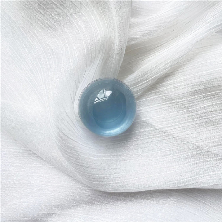 3pcs Transparent Solid Color Phone Airbag Epoxy Crystal Ball Telescopic Ring Holder