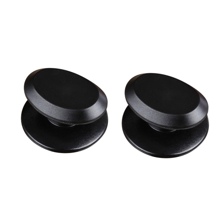 2pcs Plastic Top Beads Stainless Steel Pot Lid Cap
