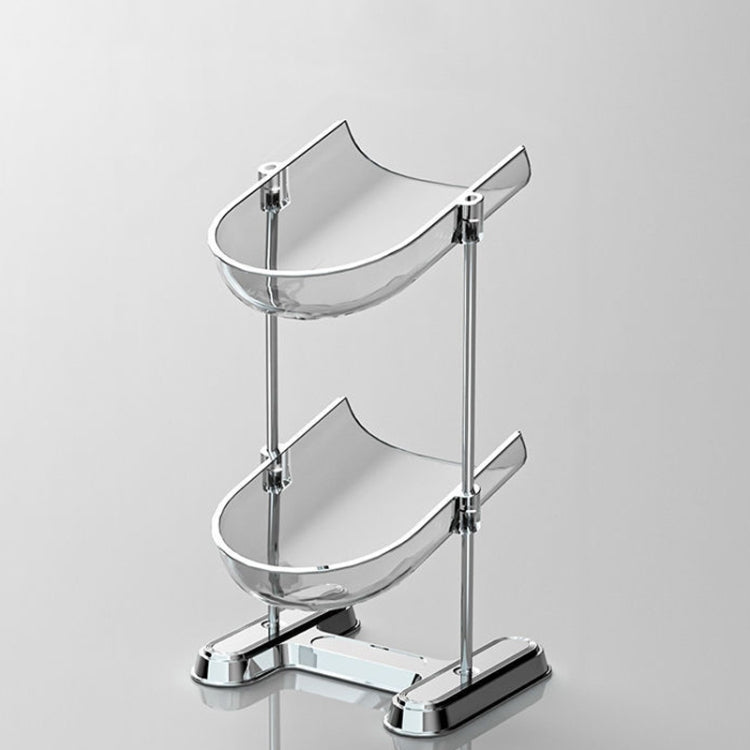 Household Soap Drain Box Bathroom No-Punch Shelves, Color: