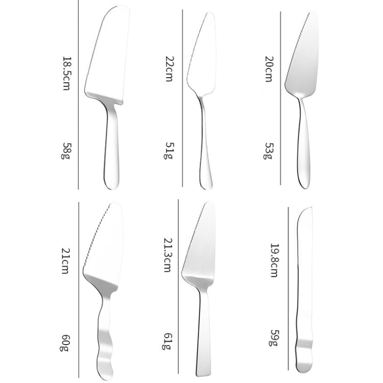 16pcs/set Stainless Steel Cake Knife Fork Set Cake Spoon Moon Cake Knife Fork