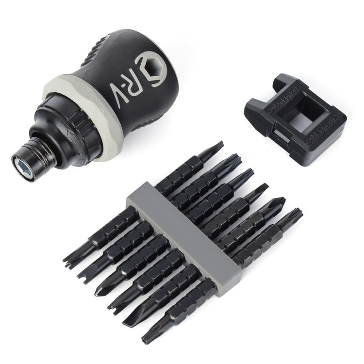 13 In 1 Multi-Use Combination Spine Wheel Dual-Use Screwdriver(Breeding Packaging)