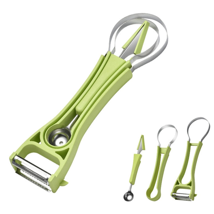 Multifunctional 6-in-1 Fruit Digging and Carving Knife Home Kitchen Melon and Fruit Grater Peeler