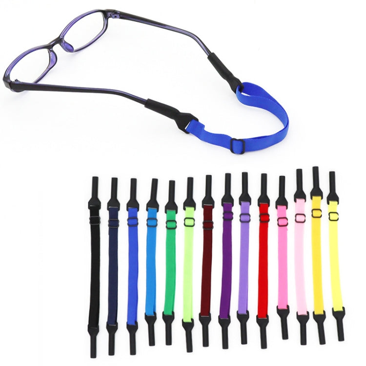 10pcs Short Style Glasses Non-Slip Rope Adjustable Elastic Sports Legs Anti-Drop Fixed Strap