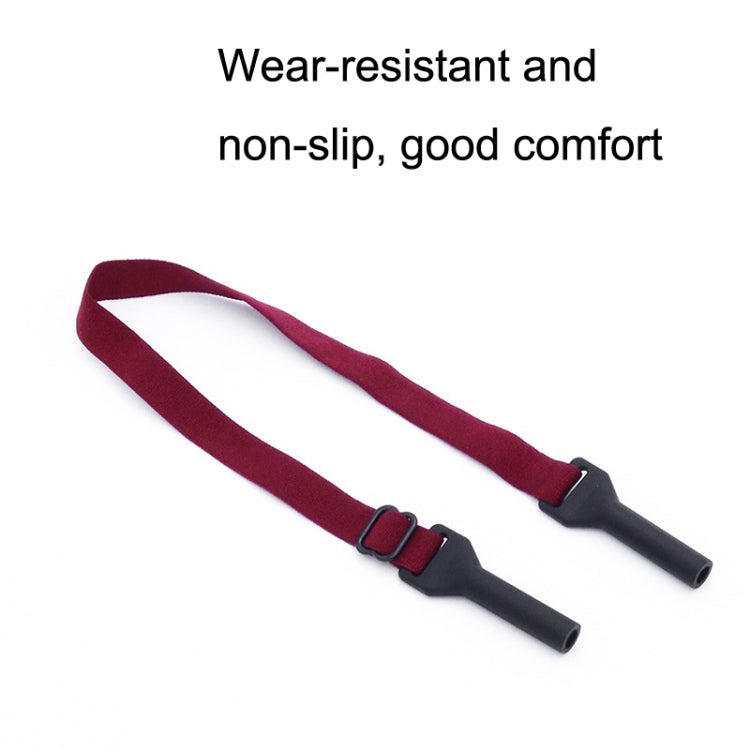 10pcs Short Style Glasses Non-Slip Rope Adjustable Elastic Sports Legs Anti-Drop Fixed Strap