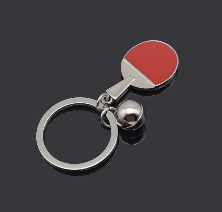 2pcs Table Tennis Metal Keychain Small Gift(BY-030)