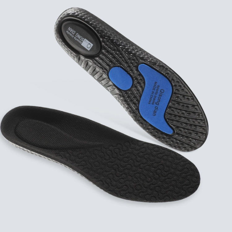 2pairs EVA Sports Insoles Shock Absorption Deodorant Running Insoles for Shoes, Size: