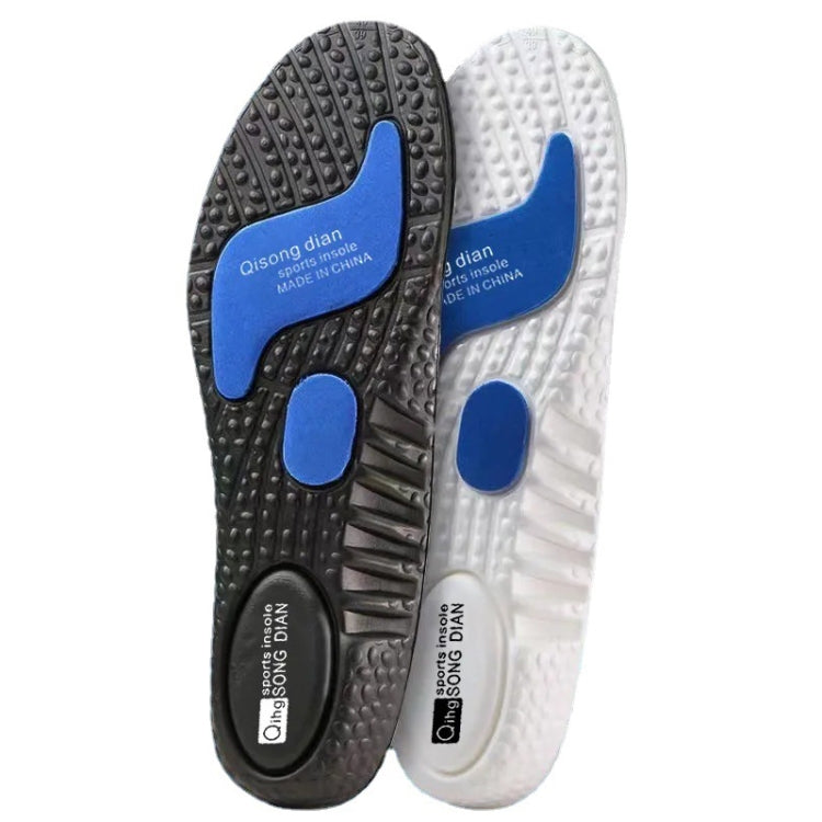 2pairs EVA Sports Insoles Shock Absorption Deodorant Running Insoles for Shoes, Size: