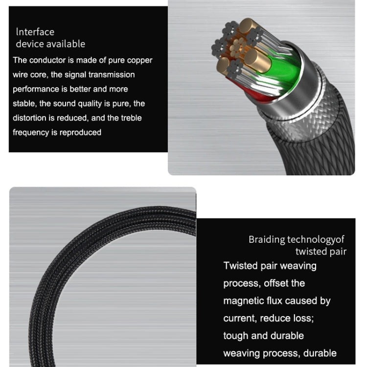 2m For Boom Microphone V-MODA Computer Gaming Headphone Cable