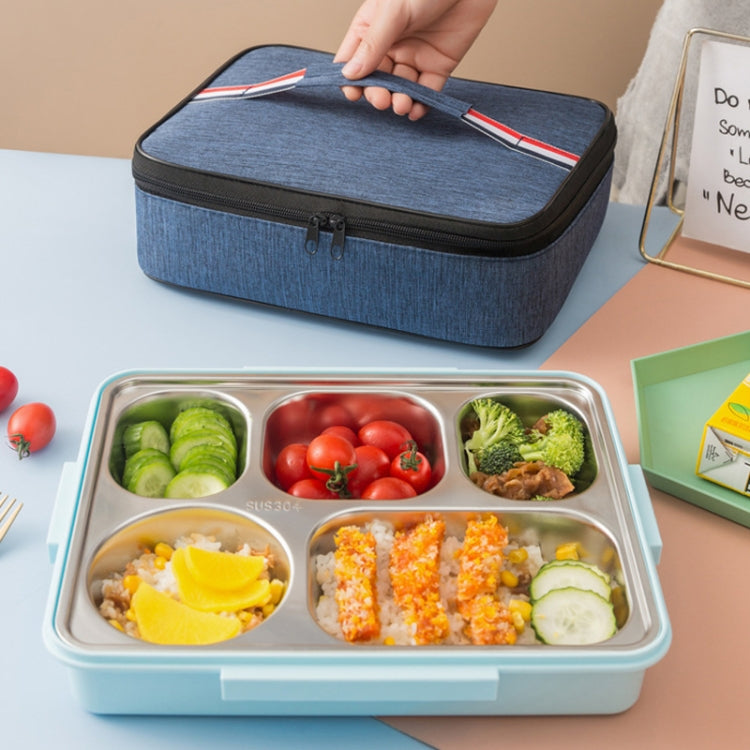 2pcs Large Waterproof Portable Lunch Bag Outdoor Picnic Lunch Box Insulation Bag