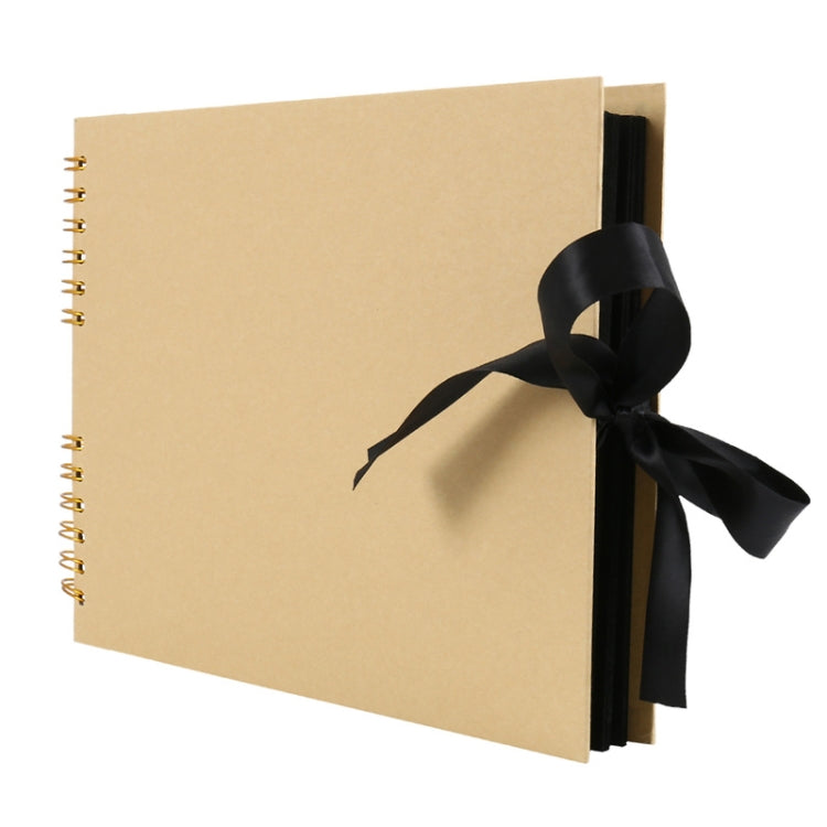 2 PCS Photo Albums Scrapbook Paper DIY Craft Picture Album for Wedding Anniversary Gifts Memory Books, Inner Page: