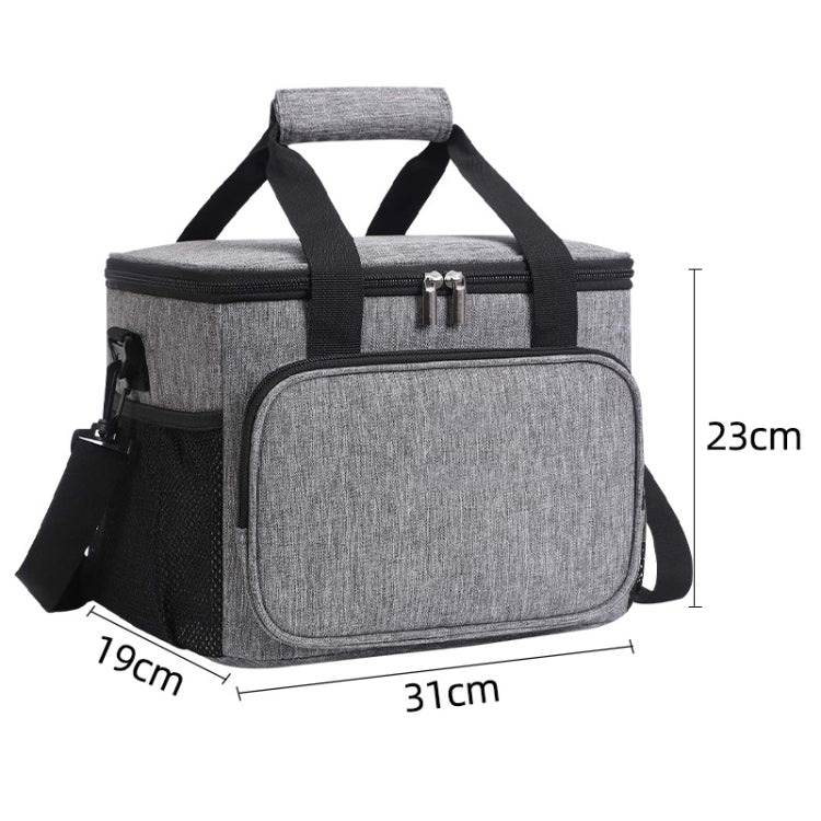 15L Waterproof Oxford Cloth Picnic Bag Outdoor Ice Pack Thickened Portable Insulation Bag
