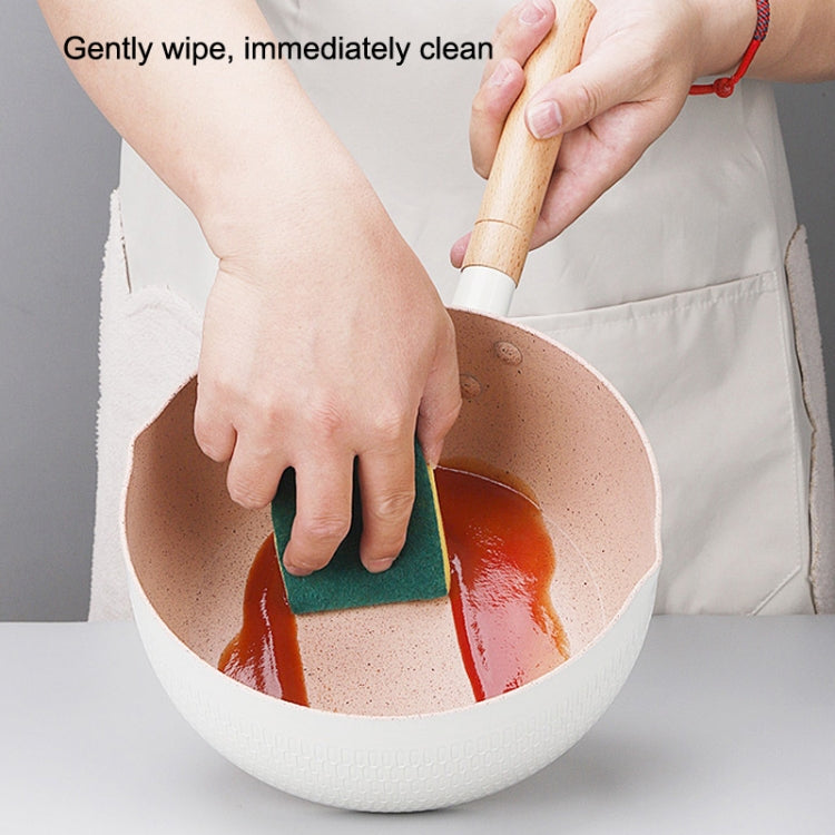 20cm Without Cover Boil Instant Noodles Non-Stick Pan Baby Food Supplement Pan Maifan Stone Small Milk Pot