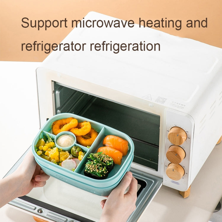 1900ML Large Capacity Microwave Children Sealed Compartment Lunch Box