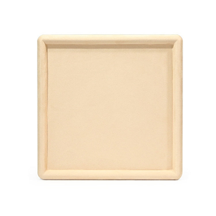 25x25x1.8cm Jewelry Tray Ring Square Empty Plate Earrings Necklace Jewelry Display Tray